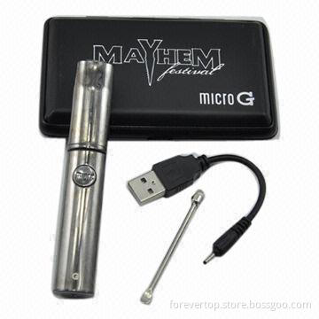 Mayhem Micro G Honey Thick Oil Wax Vaporizer Pen, No Burning Taste with Collaboration Engravings
